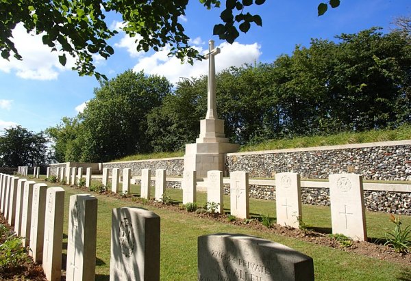 Hargicourt British Cemetery, Aisne, France