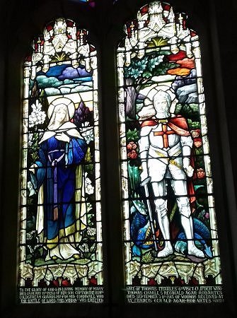 Stained Glass Windows, St Andrews Parish Church, Wimpole